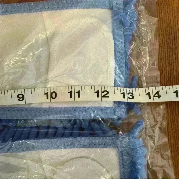 🌈 6/$60, New, 2 Pack Microfiber Spray Mop Replacement Heads, Blue, 12.5” X 4” - Picture 4 of 5